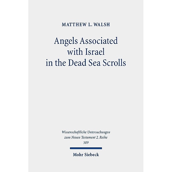 Angels Associated with Israel in the Dead Sea Scrolls, Matthew L. Walsh