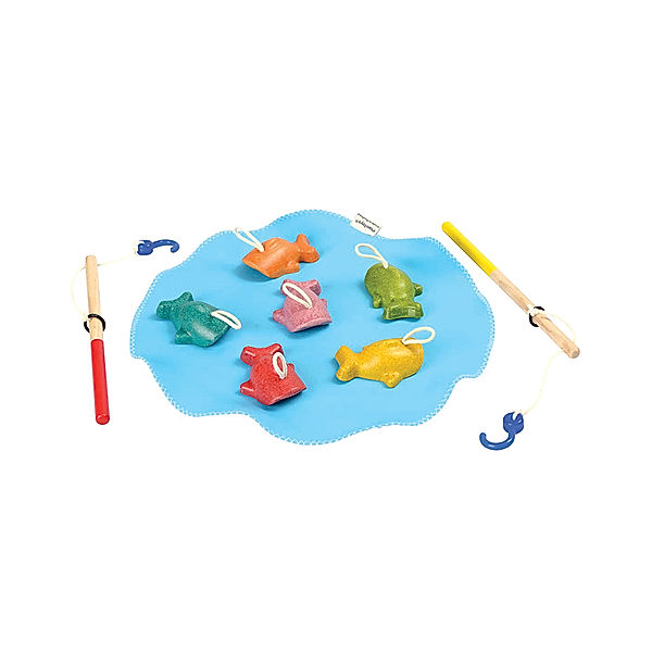 Plan Toys Angelspiel GONE FISHIN‘ 9-teilig aus Holz