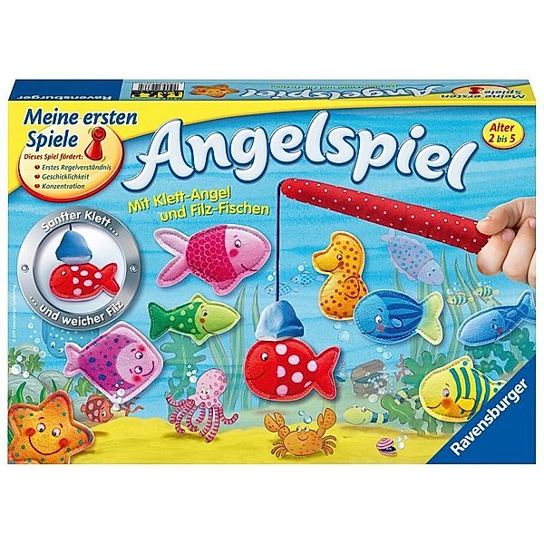 Ravensburger Verlag Angelspiel mit Filz-Fischen