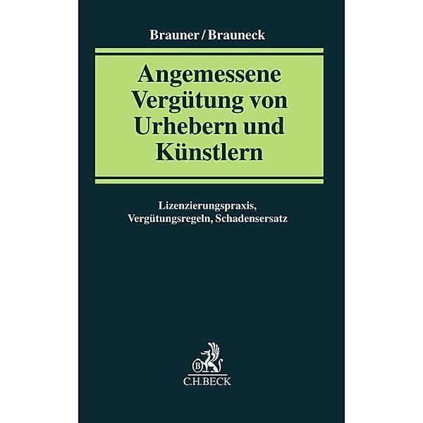 Angemessene Vergütung von Urhebern und Künstlern