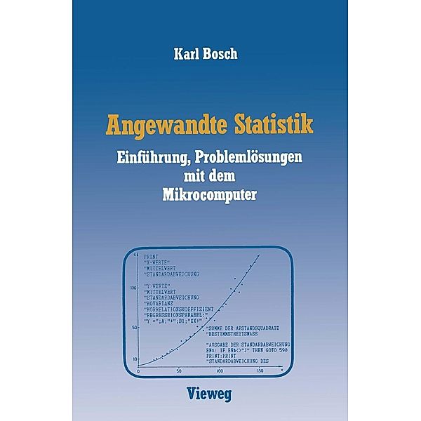 Angewandte Statistik, Karl Bosch