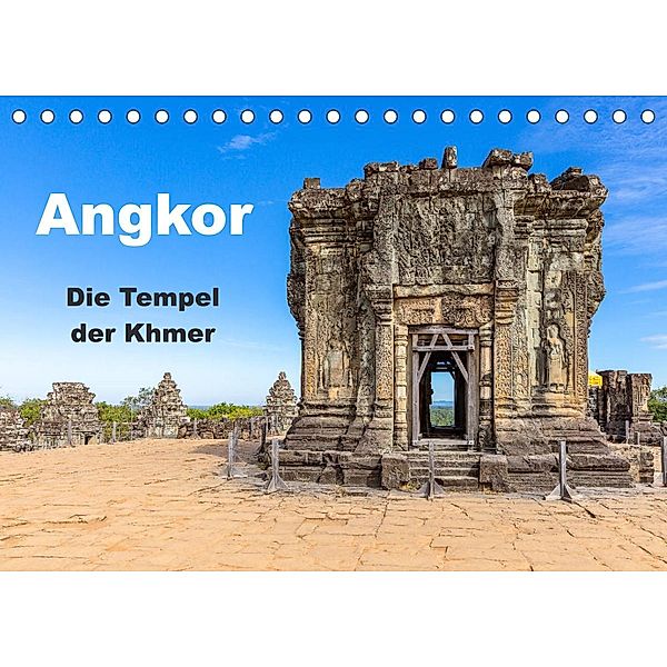 Angkor - Die Tempel der Khmer (Tischkalender 2023 DIN A5 quer), Henning Marquardt