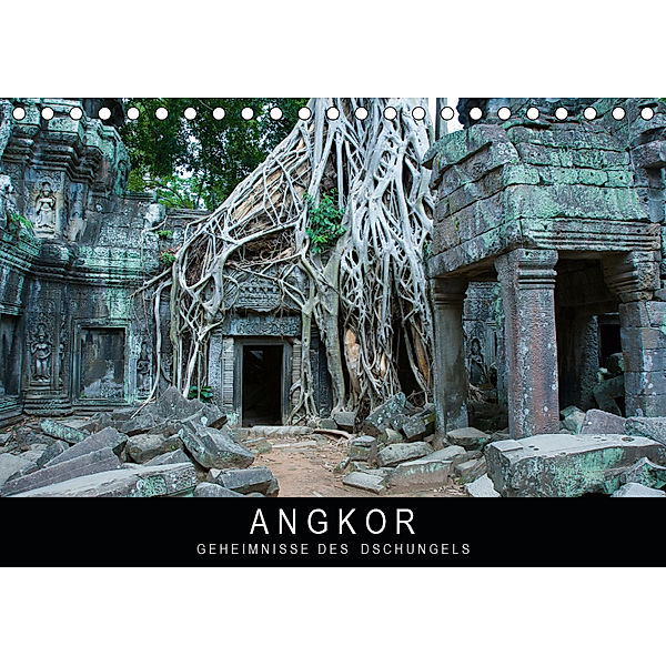 Angkor - Geheimnisse des Dschungels (Tischkalender 2019 DIN A5 quer), Stephan Knödler