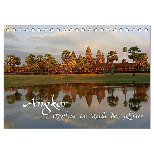 Angkor - Mythos im Reich der Khmer (Tischkalender 2025 DIN A5 quer), CALVENDO Monatskalender, Calvendo, Alexander Nadler M.A.
