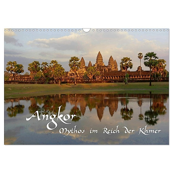 Angkor - Mythos im Reich der Khmer (Wandkalender 2024 DIN A3 quer), CALVENDO Monatskalender, Alexander Nadler M.A.