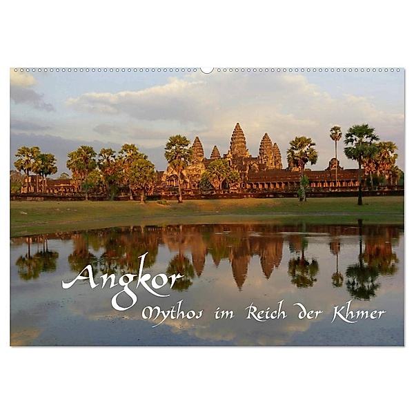 Angkor - Mythos im Reich der Khmer (Wandkalender 2025 DIN A2 quer), CALVENDO Monatskalender, Calvendo, Alexander Nadler M.A.