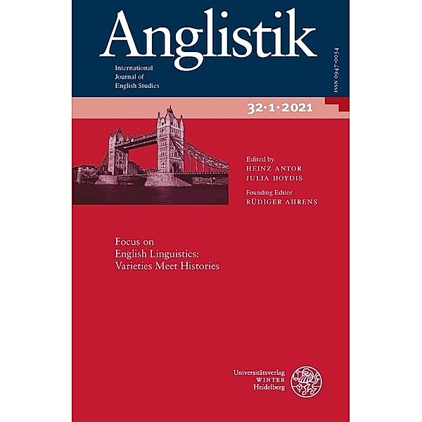 Anglistik. International Journal of English Studies. Volume 32:1 (2021)