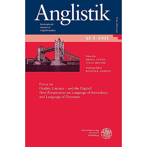 Anglistik. International Journal of English Studies. Volume 32:2 (2021)