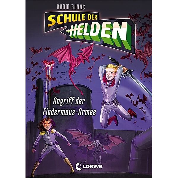 Angriff der Fledermaus-Armee / Schule der Helden Bd.2, Adam Blade