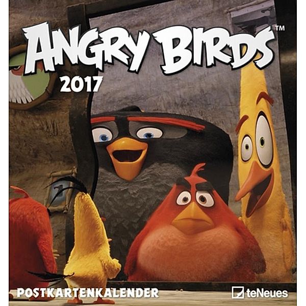 Angry Birds, Postkartenkalender 2017