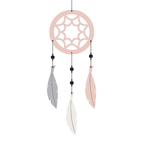 Roommate Anhänger DREAM CATCHER in rosa