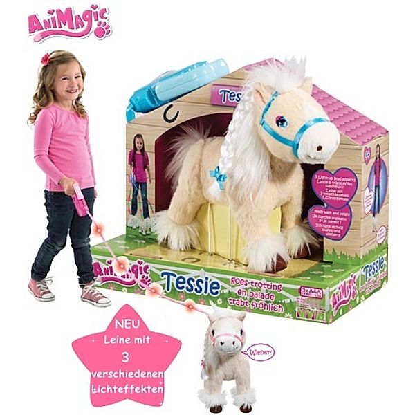 Animagic Pony Tessie, leuchtende Leine