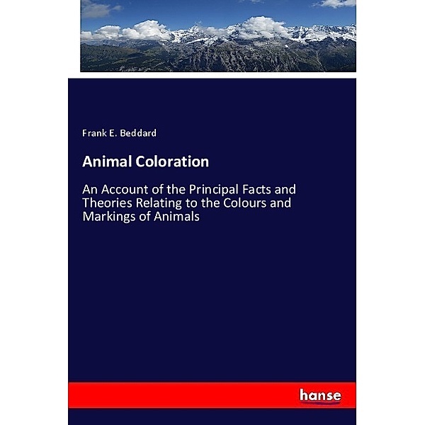 Animal Coloration, Frank E. Beddard