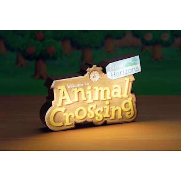 Animal Crossing Logo Leuchte