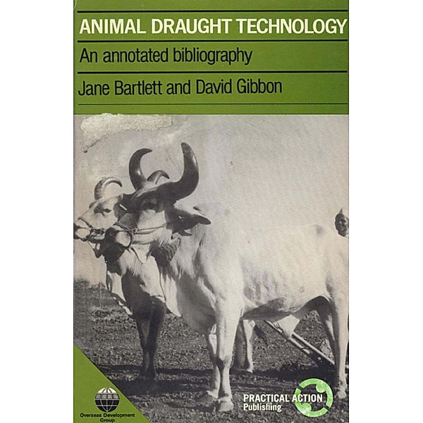 Animal Draught Technology, Jane Bartlett