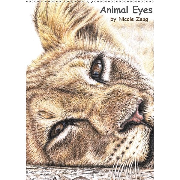 Animal Eyes (Wandkalender 2018 DIN A2 hoch), Nicole Zeug