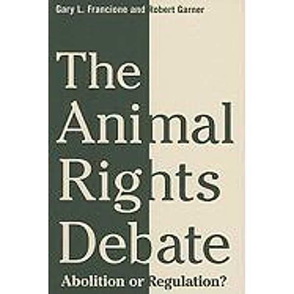 Animal Rights Debate, G Francione