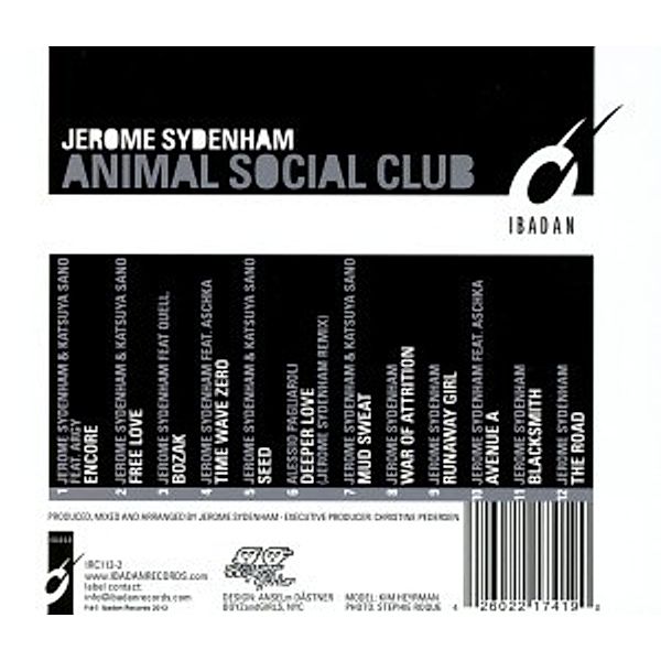 Animal Social Club, Jerome Sydenham