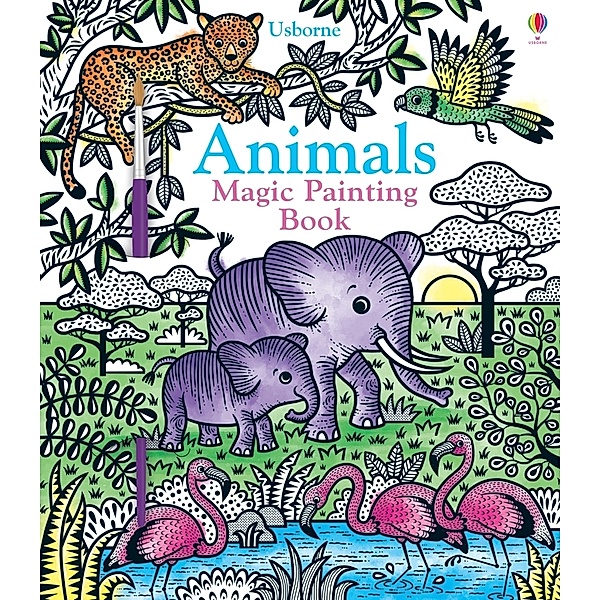 Animals Magic Painting Book, Sam Taplin