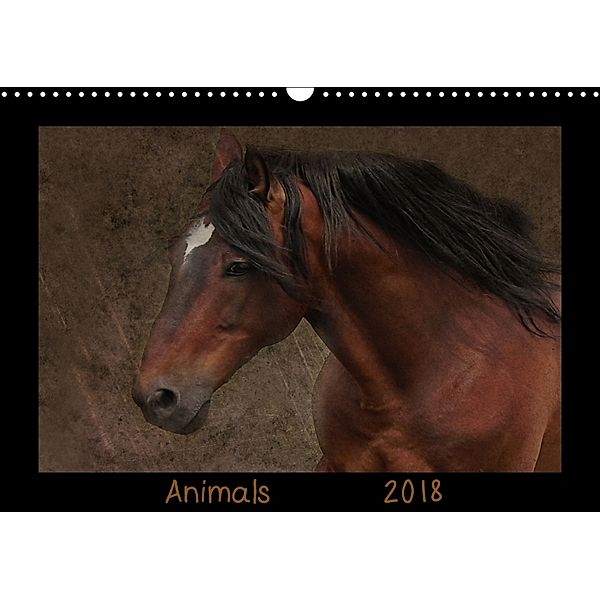 Animals (Wandkalender 2018 DIN A3 quer), Claudia Möckel / Lucy L!u