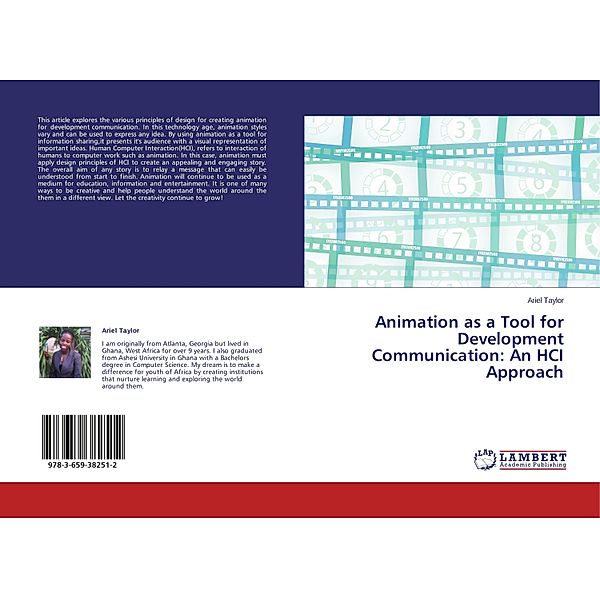 Animation as a Tool for Development Communication: An HCI Approach, Ariel Taylor