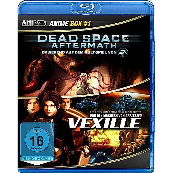 Anime Box 1 - Dead Space Aftermath & Vexille - 2 Disc Bluray, Anime