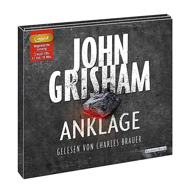 Anklage, 3 MP3-CDs, John Grisham
