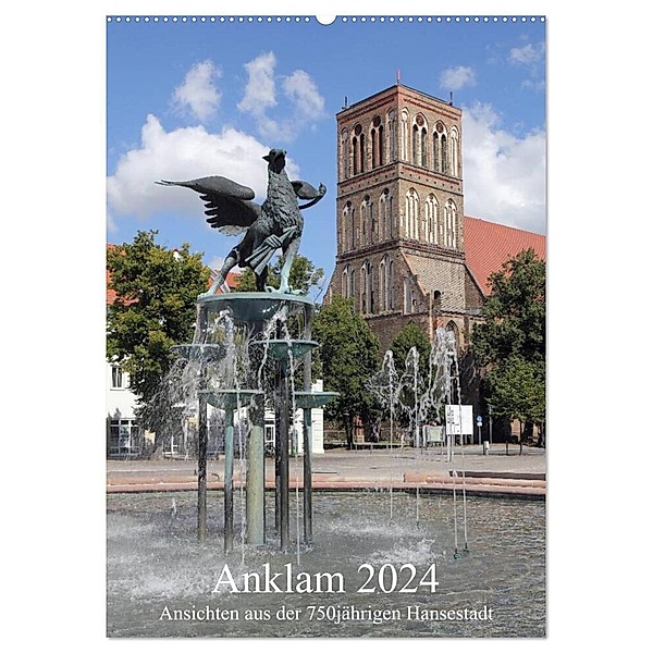 Anklam 2024 (Wandkalender 2024 DIN A2 hoch), CALVENDO Monatskalender, Konrad Weiss