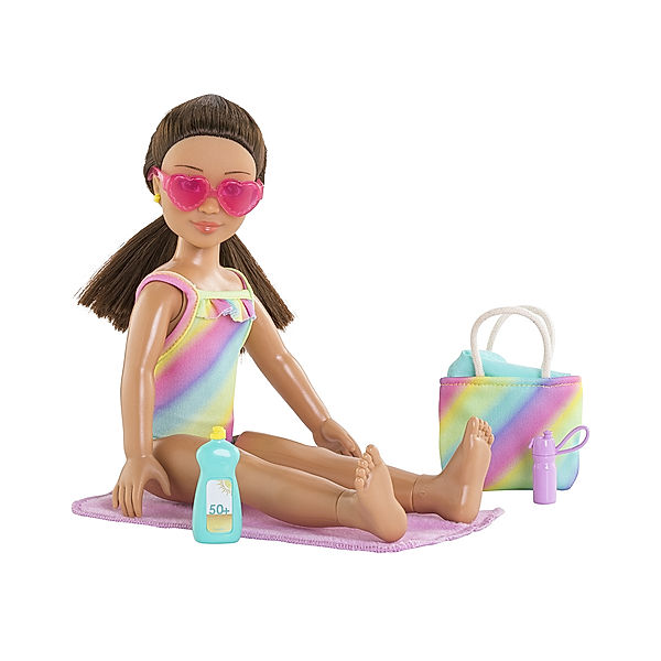 Corolle Ankleidepuppe LUNA BEACH SET (28cm) mit Zubehör