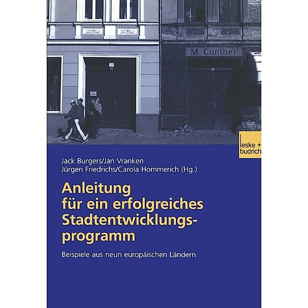 Anleitung für ein erfolgreiches Stadtentwicklungsprogramm