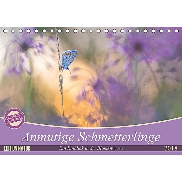 Anmutige Schmetterlinge (Tischkalender 2018 DIN A5 quer), Perdita Petzl