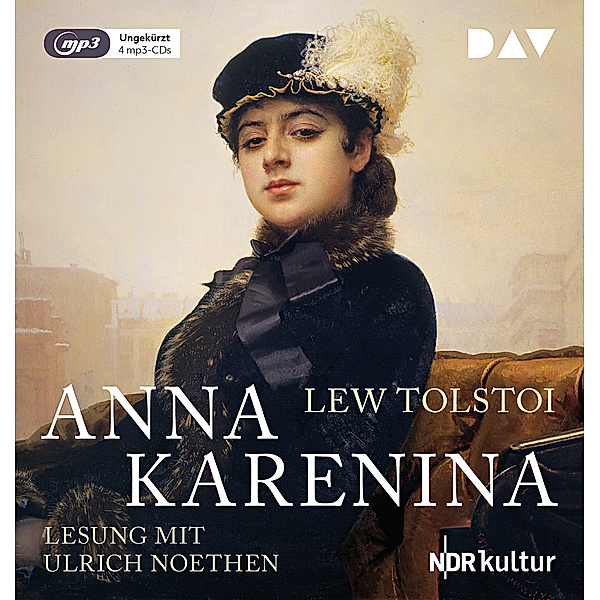 Anna Karenina, 4 MP3-CDs, Leo Tolstoi