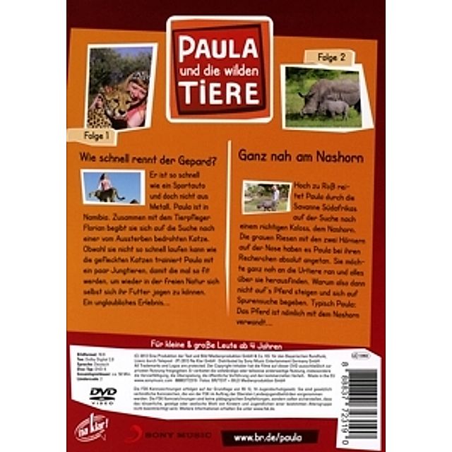 Anna und die wilden Tiere Paula und die wilden Tiere Film | Weltbild.de