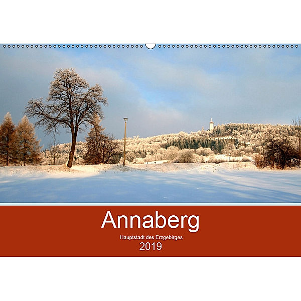 Annaberg - Hauptstadt des Erzgebirges (Wandkalender 2019 DIN A2 quer), Reinalde Roick