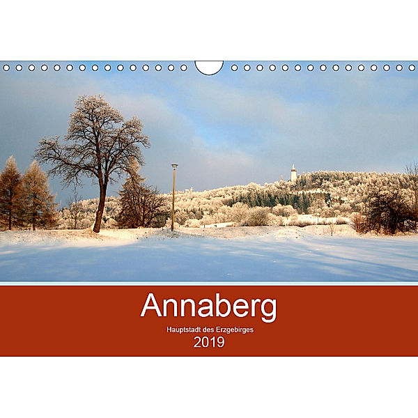 Annaberg - Hauptstadt des Erzgebirges (Wandkalender 2019 DIN A4 quer), Reinalde Roick