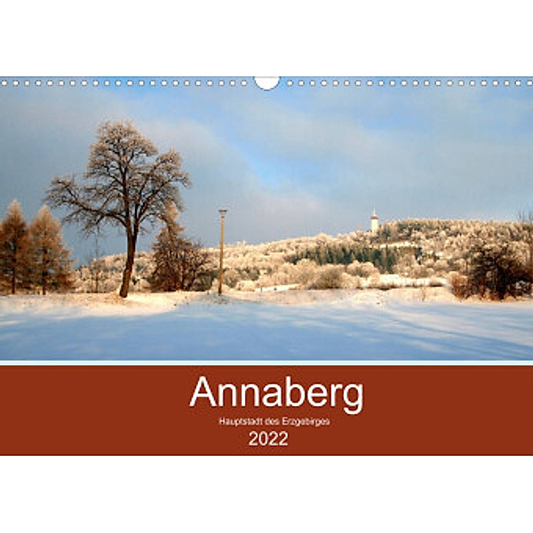 Annaberg - Hauptstadt des Erzgebirges (Wandkalender 2022 DIN A3 quer), Reinalde Roick