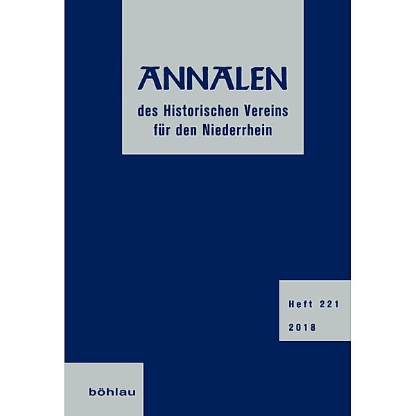 Annalen des Historischen Vereins für den Niederrhein / Annalen des historischen Vereins für den Niederrhein