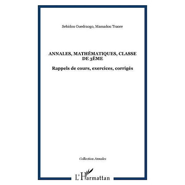 Annales mathematiques classede 3e / Hors-collection, Collectif
