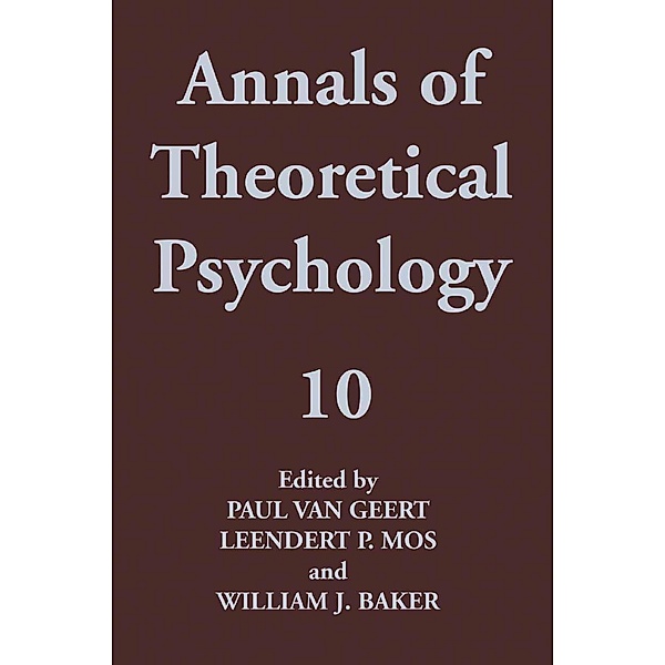 Annals of Theoretical Psychology / Annals of Theoretical Psychology Bd.10