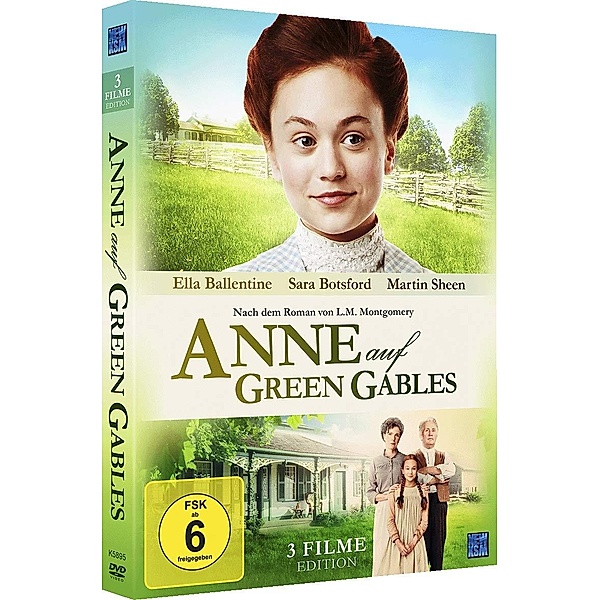 Anne auf Green Gables - Gesamtedition Teil 1-3, Ella Ballentine, Martin Sheen
