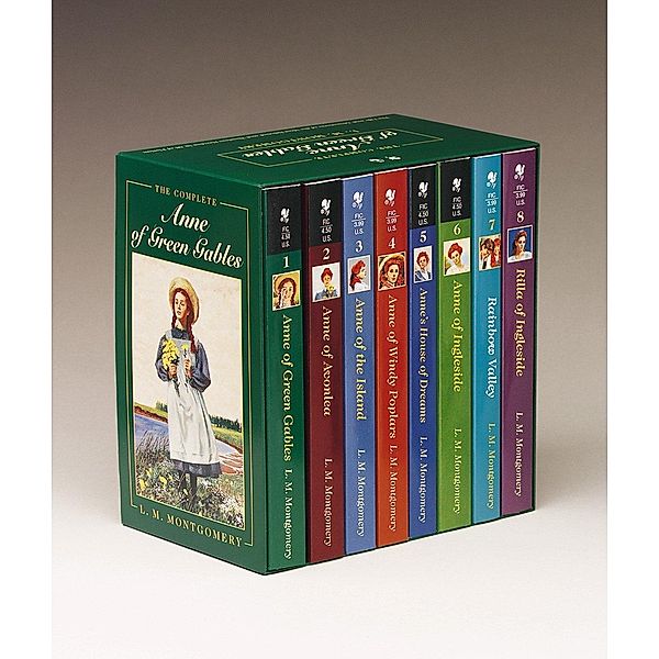 Anne of Green Gables, Complete 8-Book Box Set, Lucy Maud Montgomery