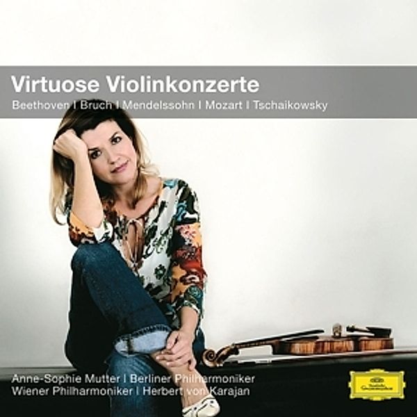 Anne-Sophie Mutter: Virtuose Violinkonzerte (Cc), Anne-Sophie Mutter, Karajan, Bp, Wp