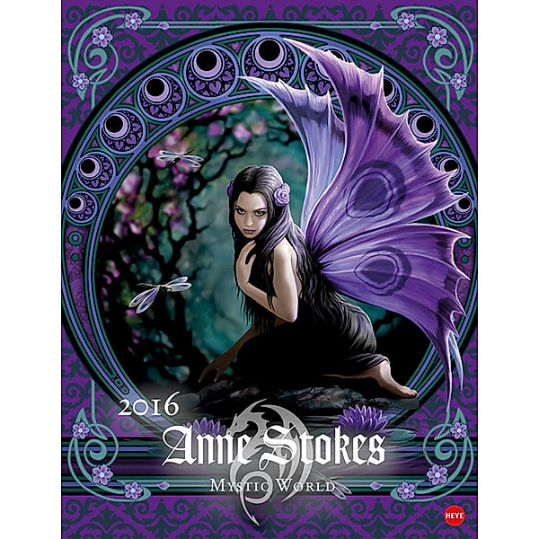 Anne Stokes Mystic World Posterkalender 2016, Anne Stokes