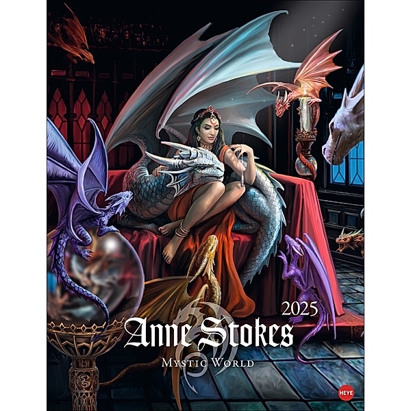 Anne Stokes: Mystic World Posterkalender 2025, Anne Stokes