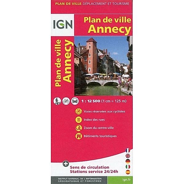 Annecy Plan de Ville