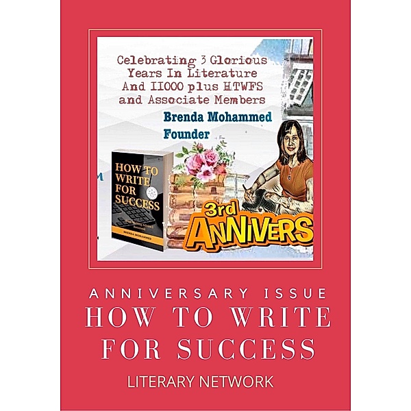 Anniversary Magazine of How to Write for Success, Brenda Mohammed