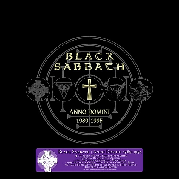 Anno Domini: 1989 - 1995 (4 CDs), Black Sabbath