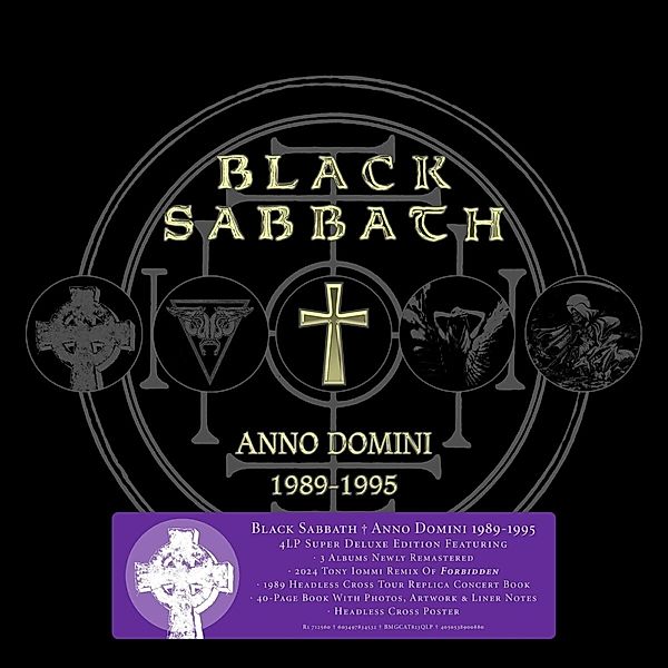 Anno Domini: 1989 - 1995 (4 LPs) (Vinyl), Black Sabbath