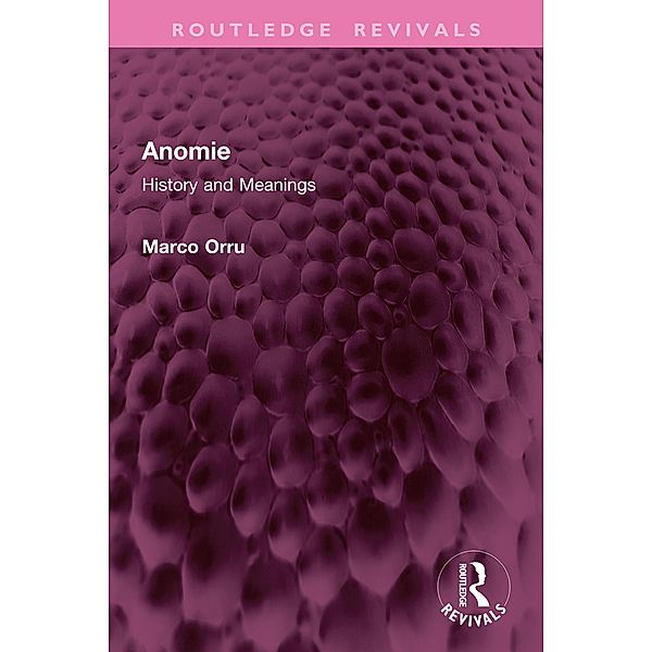 Anomie, Marco Orru