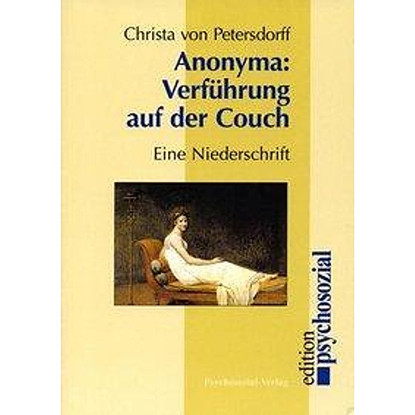 Anonyma: Verführung auf der Couch, Christa von Petersdorff